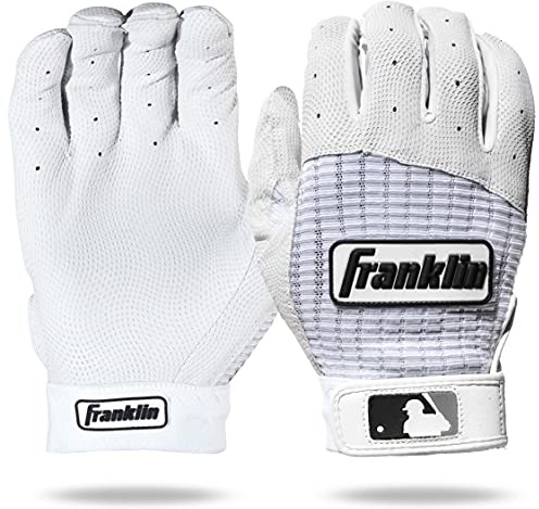 Franklin Sports MLB Pro Classic Baseball Schlaghandschuhe - Erwachsene und Jugendliche Größen - Premium Pro Grade Qualität Leder - Hervorragende Atmungsaktivität