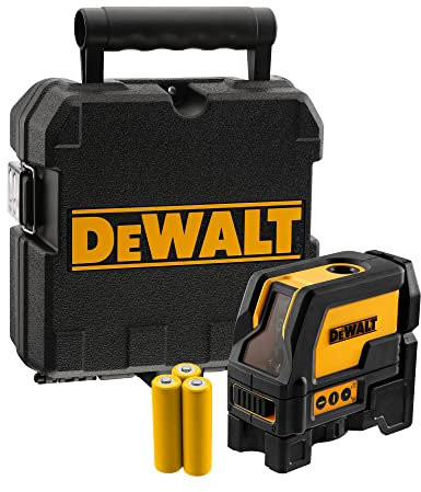 DeWalt DW0822-XJ - Láser autonivelante de 2 líneas en cruz y plomadas