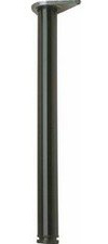 Barre de petit déjeuner réglable Plan de travail support pied de table 60 mm Noir 870–900 mm