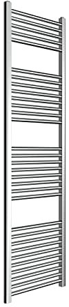Scaldasalviette termoarredo cromato dritto 165x50 interasse 45 cm - opera ercos
