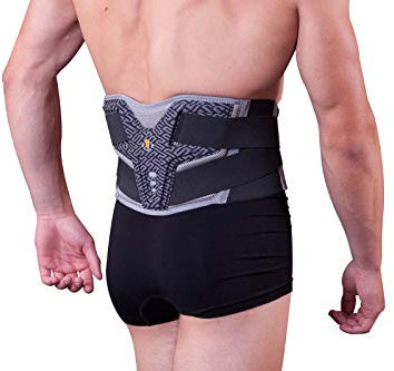 LOREY Hochwertiger Motorrad-Nierengurt/-Nierentschutz LUM1025 (XXL) - Rot - Für Erwachsene - Unisex - Schutzausrüstung