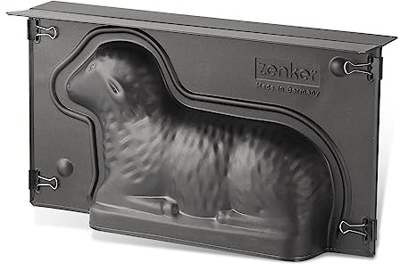 Zenker Stampo a Forma di Agnello, Acciaio, Nero