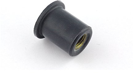 50x Gummimutter M4 Neopren - Verkleidung Motorrad Gummi Mutter Vibrationsdämpfer