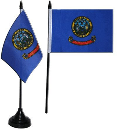 Digni® Drapeau de Table USA US Idaho, Mini Drapeau - 10 x 15 cm