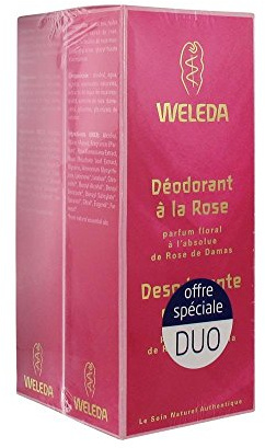Weleda Wild Rose Deodorant 2 x 100ml