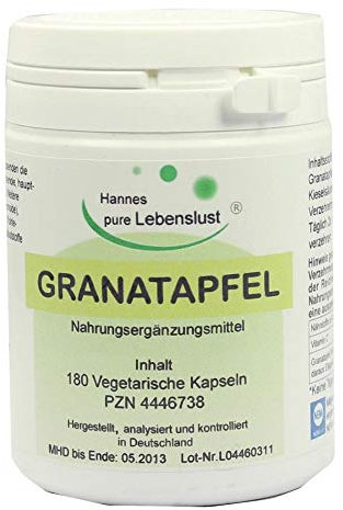 GRANATAPFEL KONZENTRAT 40% Vegi Kapseln 180 St