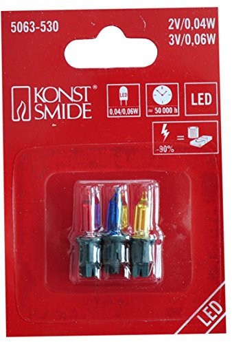 Konstsmide 5063-530 Ampoule, Acrylique, 2G7, 25 W, Multicolore