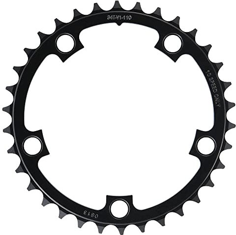 SRAM Sram 148006 34T 5 Bolt Chain Ring, 110 mm BCD Aluminium, Black