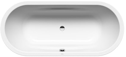 Kaldewei Badewanne Vaio Duo Oval Modell 951 180 x 80 x 42 cm, alpinweiß mit Perl-Effekt