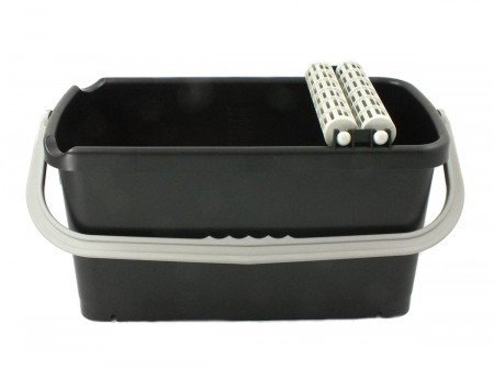 Wascheimer 23 l Maximo Duo mit 2 Waschwalzen und Bodensieb Fliesenwaschset