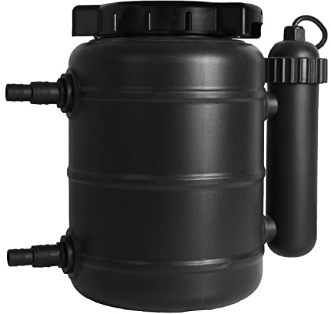 TotalPond Complete Pond Filter with UV Clarifier Black 15.16 x 9.06 x 13.11 in.