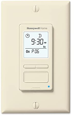 Honeywell Home Minuteur programmable 7 Jours, Amande légère