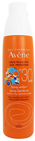 Avène Kinder-Sonnenspray SPF30, Schutz für empfindliche Babyhaut, 200ml