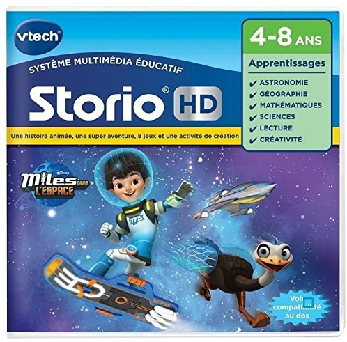 VTech - 274405 - Jeu pour Tablette - HD Storio - Miles dans l'espace