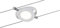 Paulmann 94088 Lámpara para sistema de cuerdas RoundMac LED 1x4W lámpara para sistema de cuerdas 12V DC spot blanco mate Lámpara para sistema de cuerdas incluida fuente de luz de instalación fija