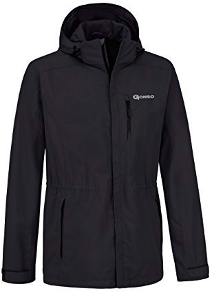 Gonso Herren Allwetter Jacke Tommy, Schwarz, S