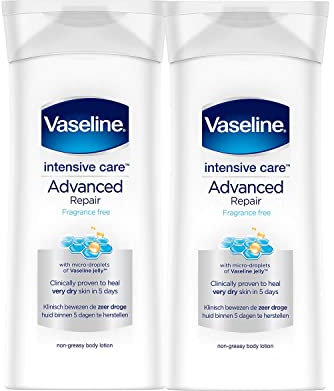 Vaseline Soins Intensifs Réparation Avancée 400Ml - Lot De 2