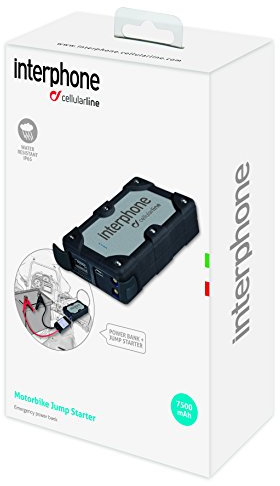 Cellularline pwbstarter Caricatore di Emergenza USB per Moto 7500 mAh