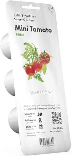 Click and Grow Mini capsula per substrato e clic su substrato, confezione di ricarica per Smart Garden, set di 3
