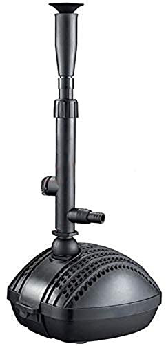AquaForte FP-2000 mit FT03, Springbrunnenpumpen-Set inklusive Zubehör, Wasserglocke und mehrstufigem Springbrunnenkopf, maximale Durchfluss 2 m3 pro Stunde, maximale Förderhöhe 2.5 Meter, 35 Watt