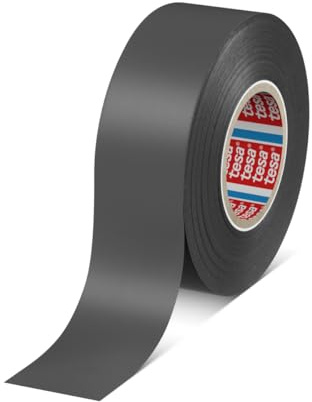 Tesa Tesa 4163 Weich-PVC Isolierband Grau, Stärke 126mm x 30mm x 33m