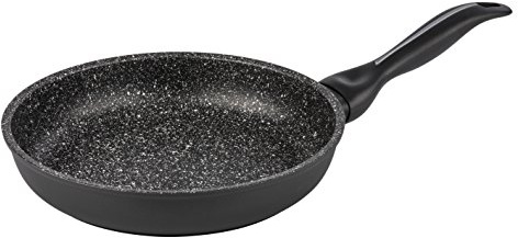 Barazzoni Granitica Plus Padella, Rivestimento Interno Marmotech a 5 Strati Effetto Pietra, Diametro cm 32, Litri 3.7. Made in Italy