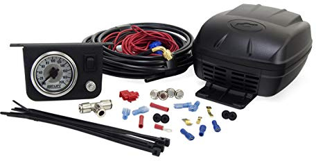 Air Lift Air Shock Controller Air Compressor and Pressure Gauge - 25804