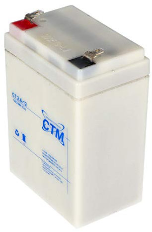CTM Bleiakku CT2,6-12 12 Volt 2600 mAh für Waeco PowerVac
