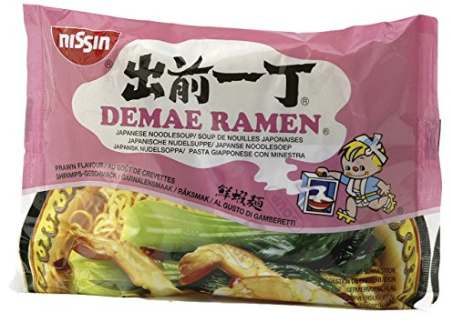 Nissin Nouilles Instantanées Crevette Demae 100 g - Pack de 30