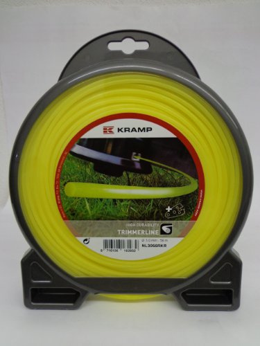 Trimmer Line Mähfaden für alle Motorsense Nylon gelb 3,0 mm x 56 m