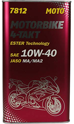 4 Liter Orignal MANNOL Motoröl Motorradöl 7812 Motorbike 4-Takt API SL Oil