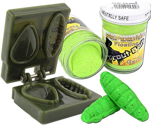 Angel-Berger Doppel Baitformer 2 in 1 Forellenteigformer mit Forellenteig Troutbait Forellenköder