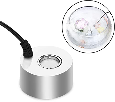 AGPTEK Aluminum Mist Maker Fog Maker for Water Fountain Pond Rockery Fishtank Vase Birdbath