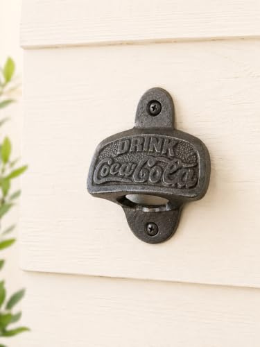 Bowley & Jackson Vintage style Coca Cola wall mounted bottle opener
