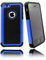 NWNK13 iPhone 5C Phone Case Dual Layer Slim Tough Hard Back Shockproof Hybrid Silicone Protective Phone Cover Compatible for iPhone 5C - Blue