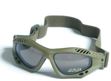 Mil-Tec Commando Brille Air Pro Smoke