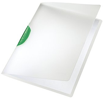 LEITZ Klemmhefter ColorClip, DIN A4, PP, gr¸ner Clip VE = 1