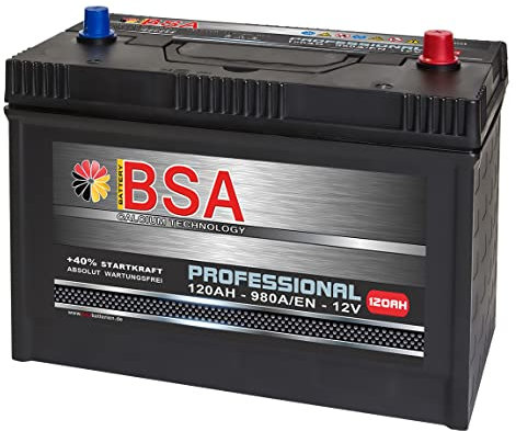 LKW Batterie 120Ah Starterbatterie Schlepper Traktor Unimog Bobcat Radlader