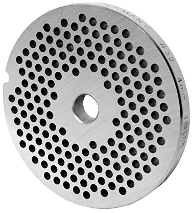 Inox Foro Disco GR. 32 – 4,0 mm Foro – per tritacarne con misura 32