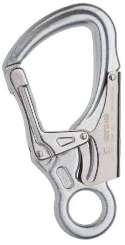 Edelrid Karabinerhaken DSG 4000 Steel - Stahl