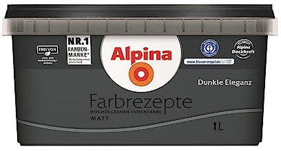 Alpina Farbrezepte Dunkle Eleganz matt 1 Liter