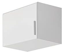 Rauch Möbel Celle Schrank Drehtürenschrank Schrankaufsatz in Weiß, 1-türig, BxHxT 47x39x54 cm