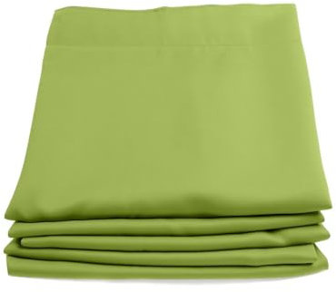 Moondream ThermActiv® Thermovorhang Winter+Sommer 2in1 | Kälte+Hitzeschutz | Verdunkelung | Patentierte Technologie | EU Herstellung | Faltenband | Grün MC566 | 140B x 260H cm