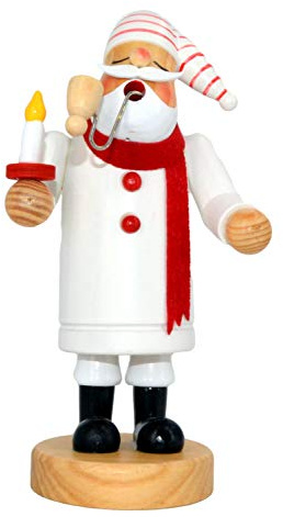 Räuchermännchen, Rauchfigur, Weihnachten, Motiv: Schlafwandler Schlafmütze Höhe: ca. 18 cm
