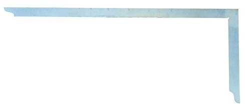 hedue® Zimmermannswinkel ZV - Nahtloser Zimmererwinkel aus verzinktem Stahl, 1000 mm