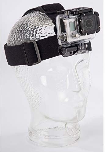 Hama Kopfhalterung für GoPro Kamera schwarz, 00004359
