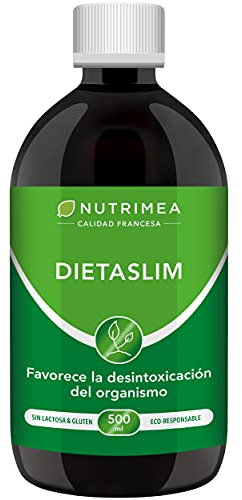 Drenante Retención de Líquidos Detox Adelgazante Diurético Natural Jarabe Líquido 500ml l Elimina Toxinas Plan Detox 6 Semanas Té Verde Guaraná Mate Diente de León Piña l Perder Peso