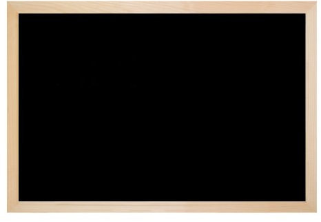 Bartl 101225 - Kreidetafel groß. Maße: 80 x 60 x 2 cm