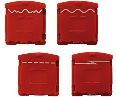 Dahle Bürotechnik Dekokassetten-Set für Schneidemasch Inhalt 4 Stück =