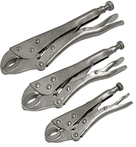 Sealey S0463 Locking Pliers Set, 3 Pieces